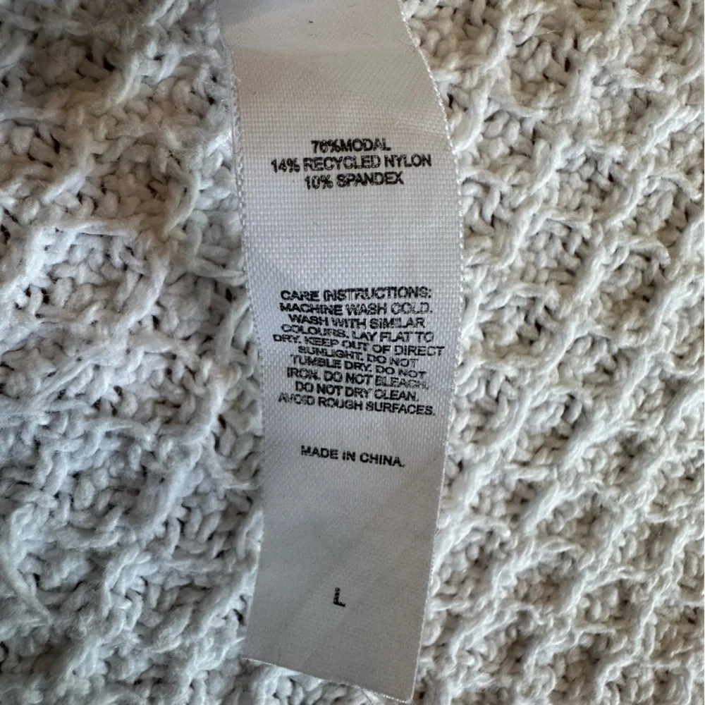 Leze the Label Kendal thick modal sweatpant size Large beige pant women’s L - Picture 6 of 7